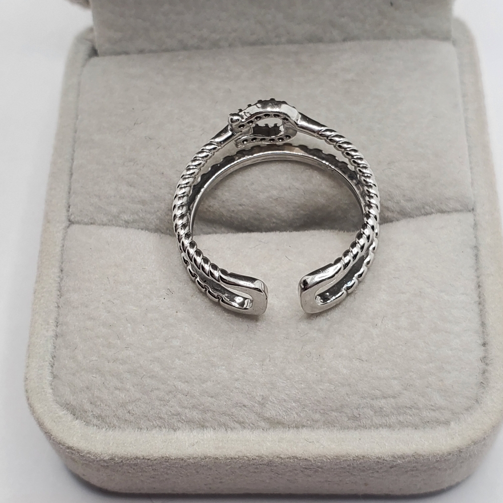 Buckle - Horseshoe Adjustable Ring - Picture 2 of 6